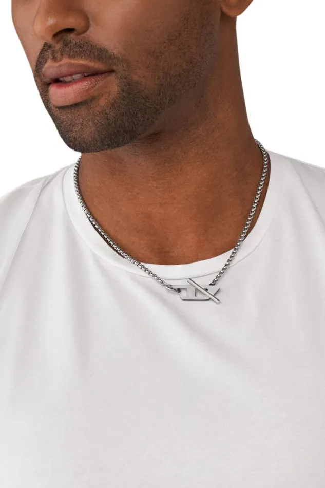 MenWomen Diesel Jewelry DX1477 Silver MenWomen Diesel Jewelry DX1477 Silver