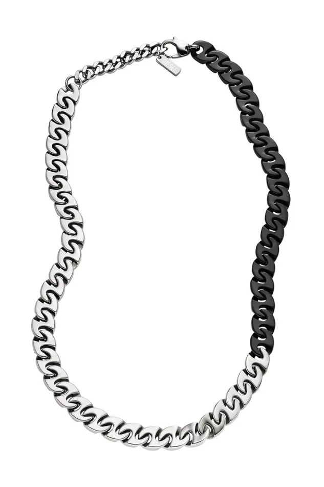 MenWomen Diesel Jewelry DX1530931 Silverblack MenWomen Diesel Jewelry DX1530931 Silverblack