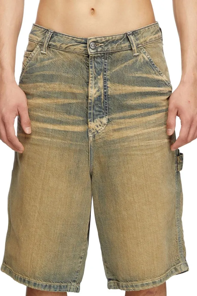 MenWomen Diesel Pants and Shorts DLIVERYSHORT Brownblue MenWomen Diesel Pants and Shorts DLIVERYSHORT Brownblue