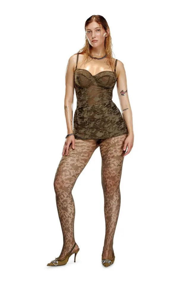 MenWomen Diesel Savage X Fenty CCAMOLACECORSETSLIP Brown MenWomen Diesel Savage X Fenty CCAMOLACECORSETSLIP Brown