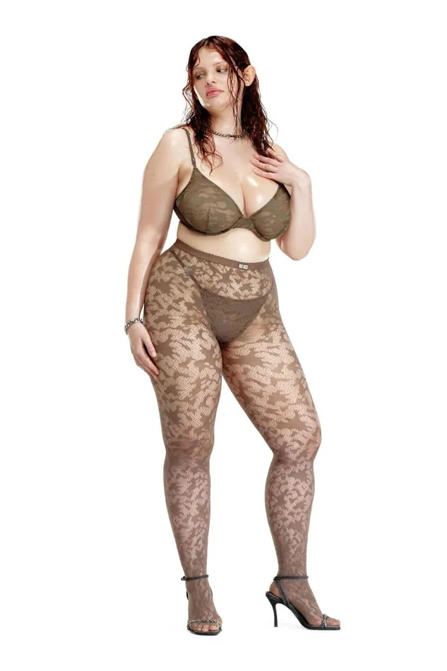 MenWomen Diesel Savage X Fenty CCAMOLACEPLUNGEBRA Brown