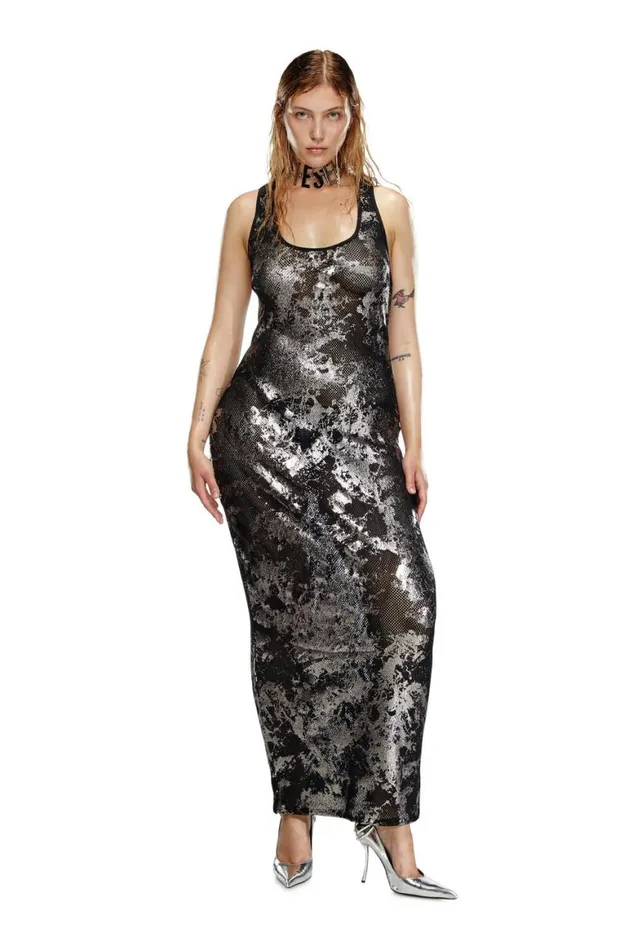 MenWomen Diesel Savage X Fenty CFINISHNETSLEEPSLIP Blacksilver