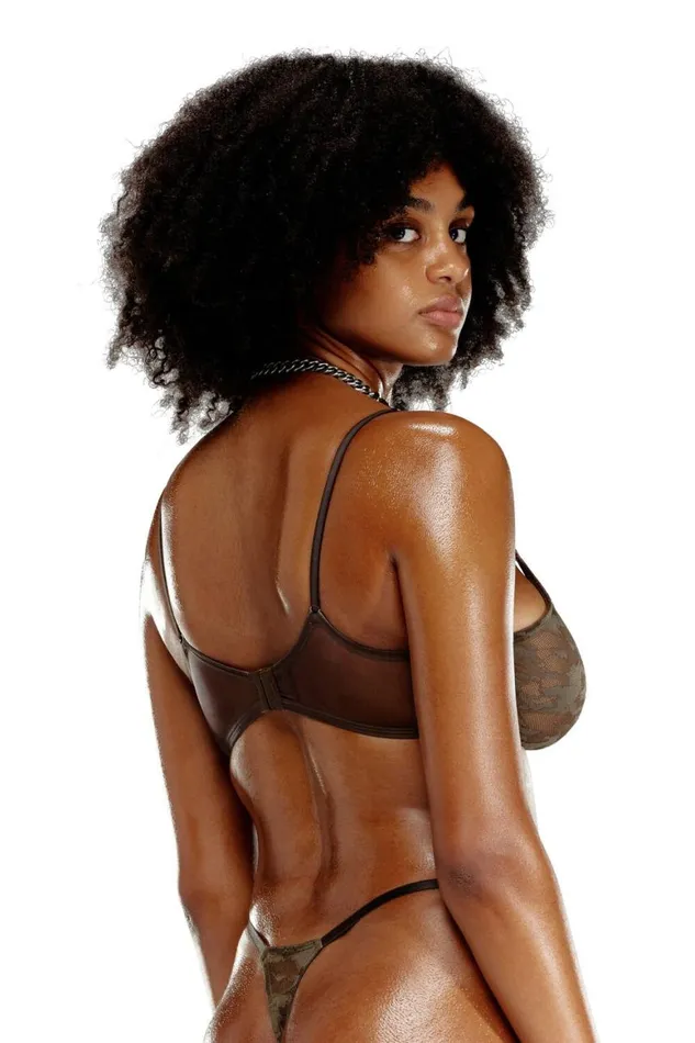 MenWomen Diesel Savage X Fenty CAMOLACESTRINGTHONG Brown MenWomen Diesel Savage X Fenty CAMOLACESTRINGTHONG Brown