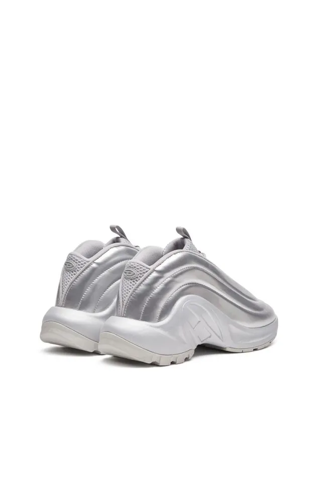 MenWomen Diesel Sneakers SDRUNNER X Silver MenWomen Diesel Sneakers SDRUNNER X Silver