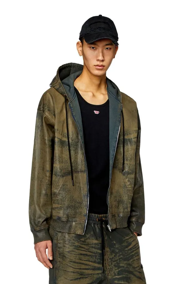 MenWomen Diesel Sweatshirts and Hoodies CLDGIRS TRACK Brown MenWomen Diesel Sweatshirts and Hoodies CLDGIRS TRACK Brown