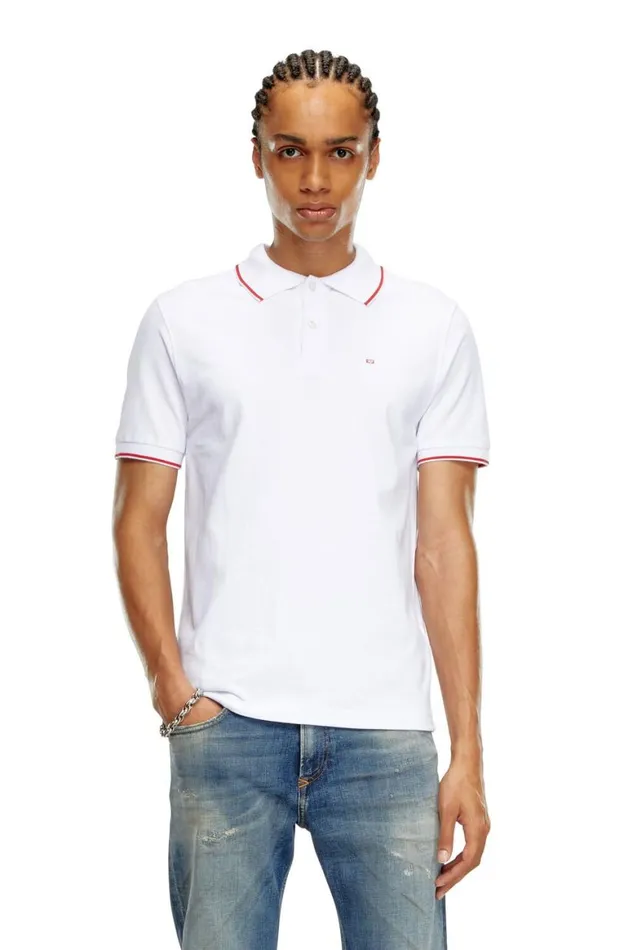 MenWomen Diesel TShirts and Polos TFERRYMICRODIV White