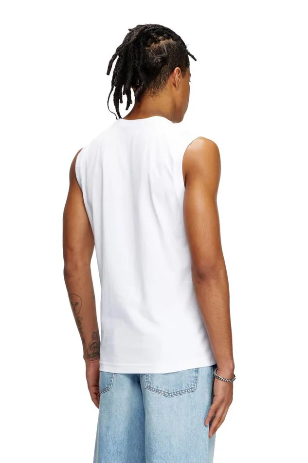 MenWomen Diesel TShirts and Polos TISCODIV White