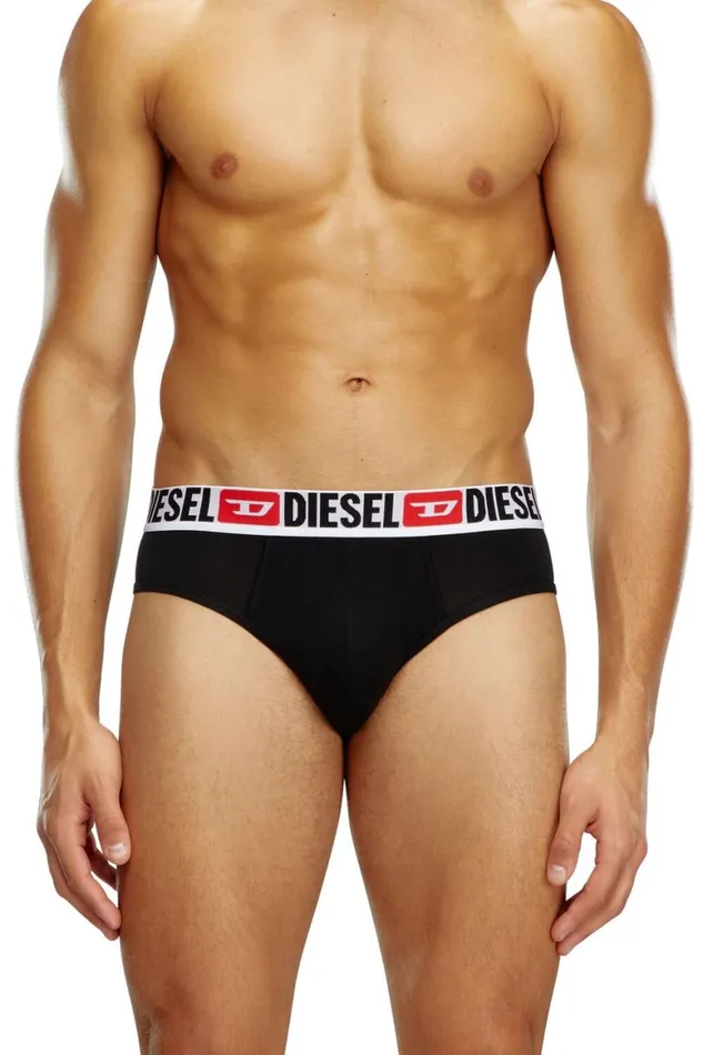 MenWomen Diesel Underwear UMBRANDRETHREEPACK Black MenWomen Diesel Underwear UMBRANDRETHREEPACK Black