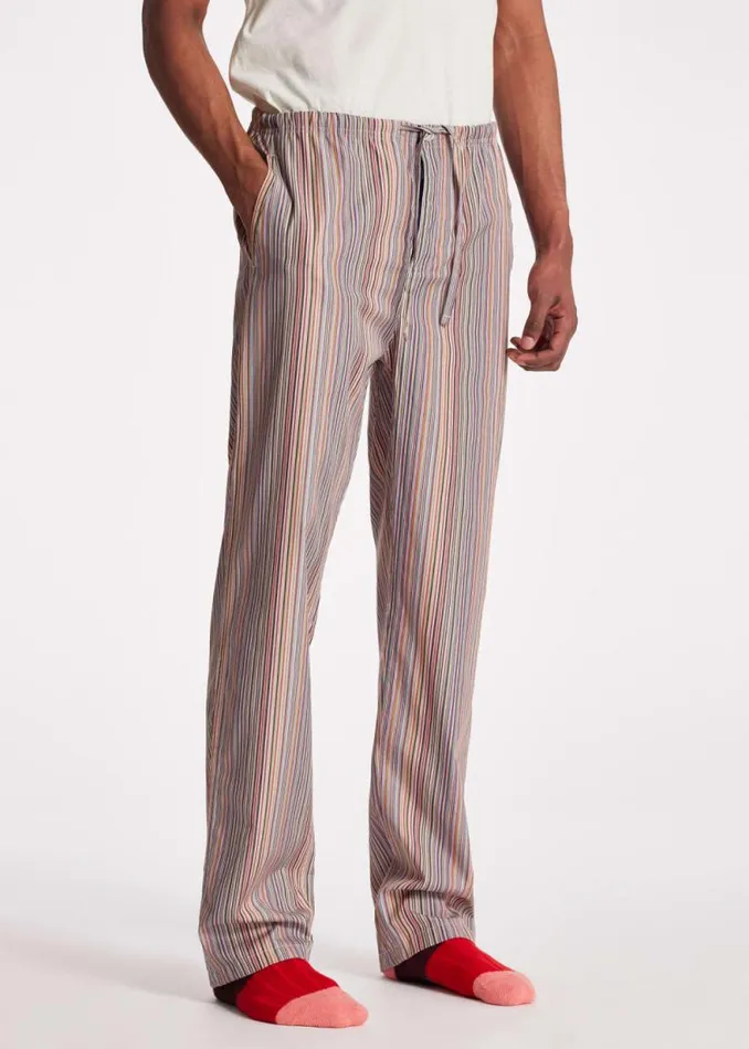 MensHome Paul Smith The Classics Signature Stripe039 Pyjama Bottoms