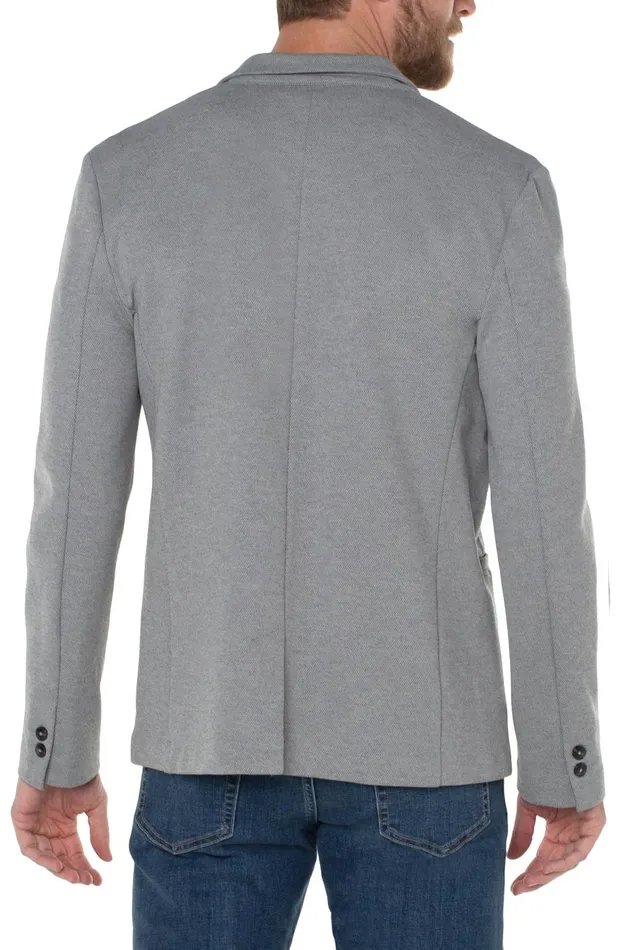 Mens Liverpool Los Angeles Jackets and Blazers MODERN BLAZER Heather Grey