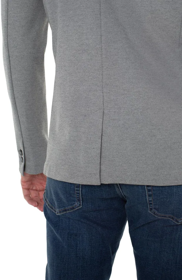 Mens Liverpool Los Angeles Jackets and Blazers MODERN BLAZER Heather Grey