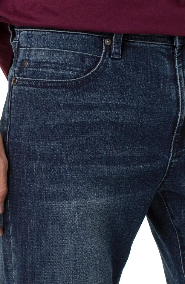 Mens Liverpool Los Angeles Jeans REGENT RELAXED STRAIGHT WITH COOLMAX 8211 ECO Palo Alto Dark