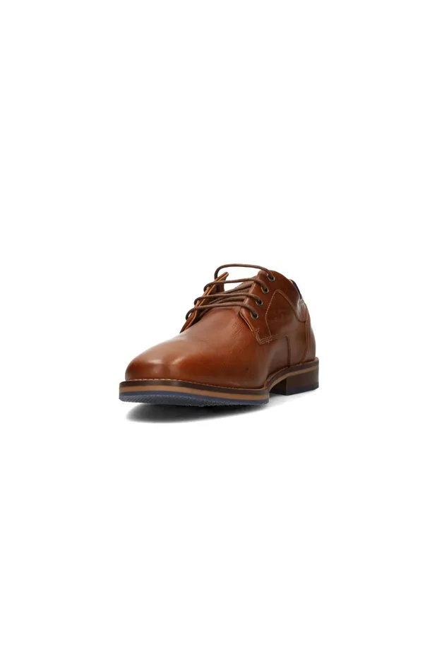 Mens Liverpool Los Angeles Oxfords DESK BURNISHED LEATHER OXFORD SHOE Cognac