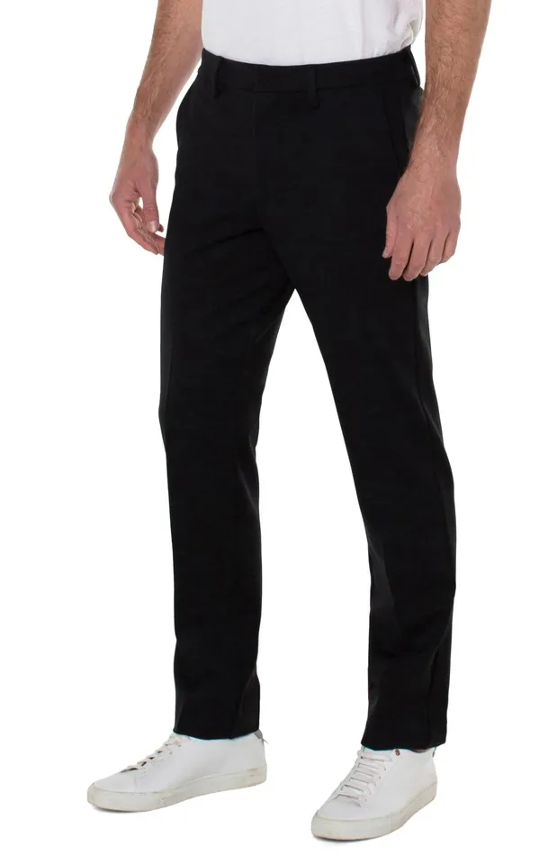 Mens Liverpool Los Angeles Pants TROUSER STRAIGHT Black