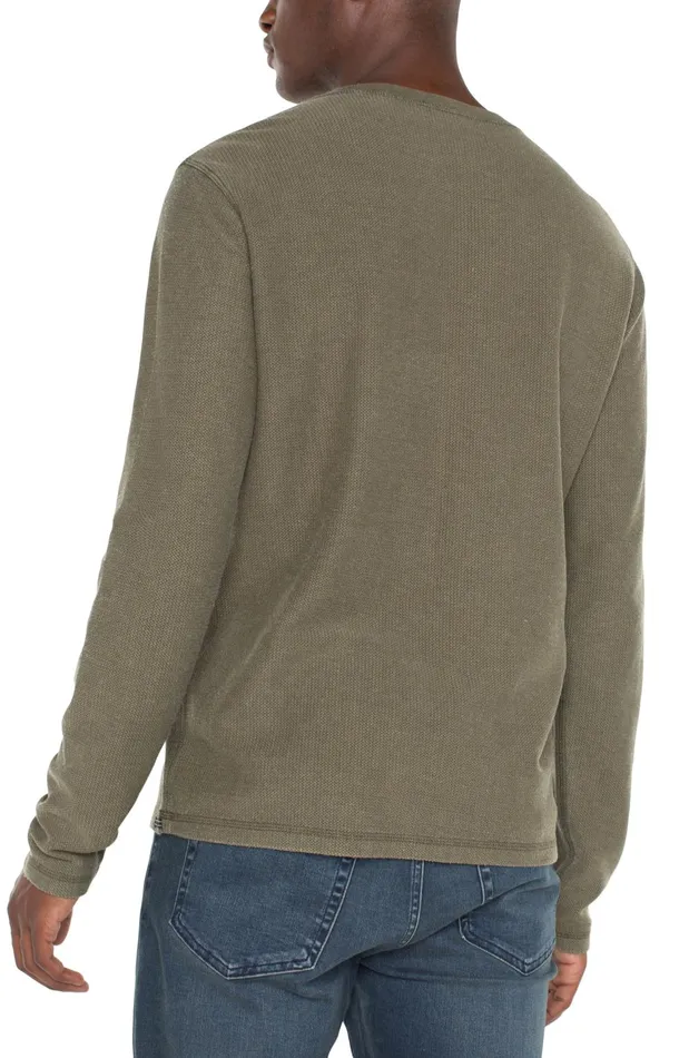 Mens Liverpool Los Angeles Shirts LONG SLEEVE HENLEY Sea Turtle