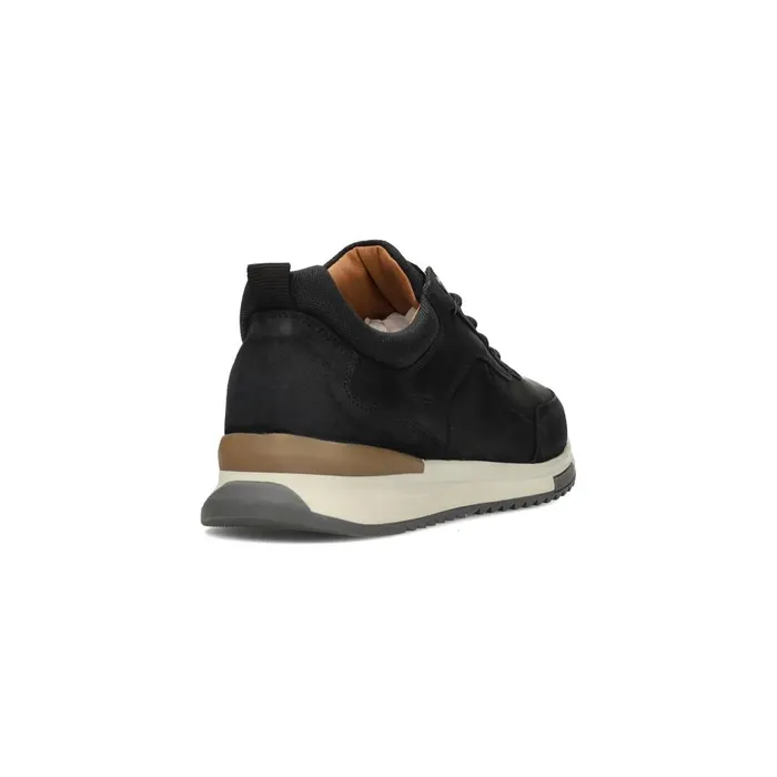 Mens Liverpool Los Angeles Sneakers BENNET LEATHER TEXTURED SNEAKER Black