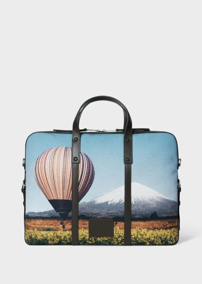 Mens Paul Smith Bags 039Signature Stripe Balloon Mount Fuji039 Folio