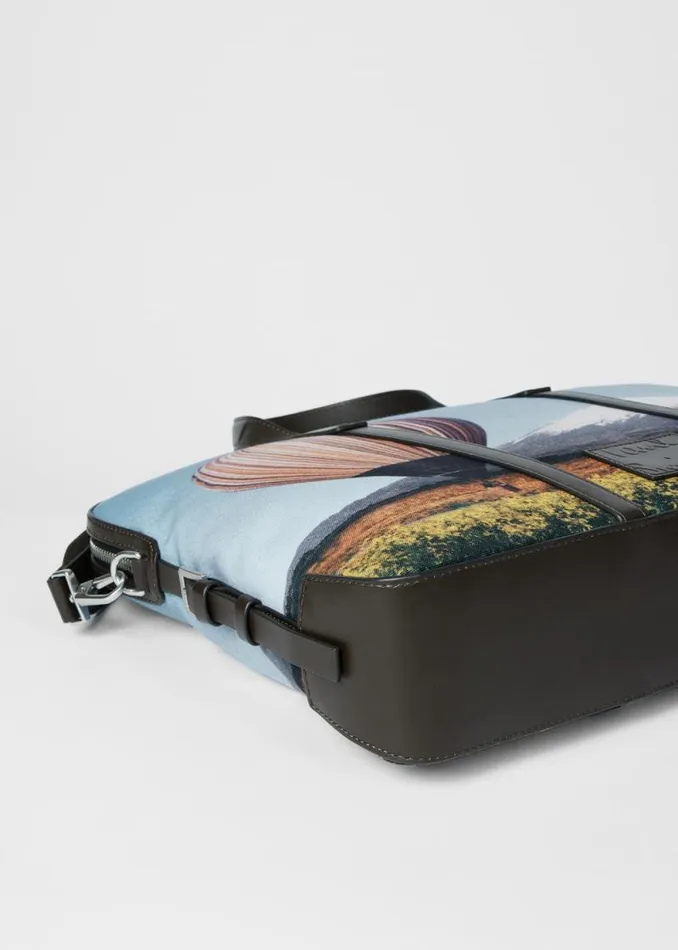 Mens Paul Smith Bags 039Signature Stripe Balloon Mount Fuji039 Folio Mens Paul Smith Bags 039Signature Stripe Balloon Mount Fuji039 Folio