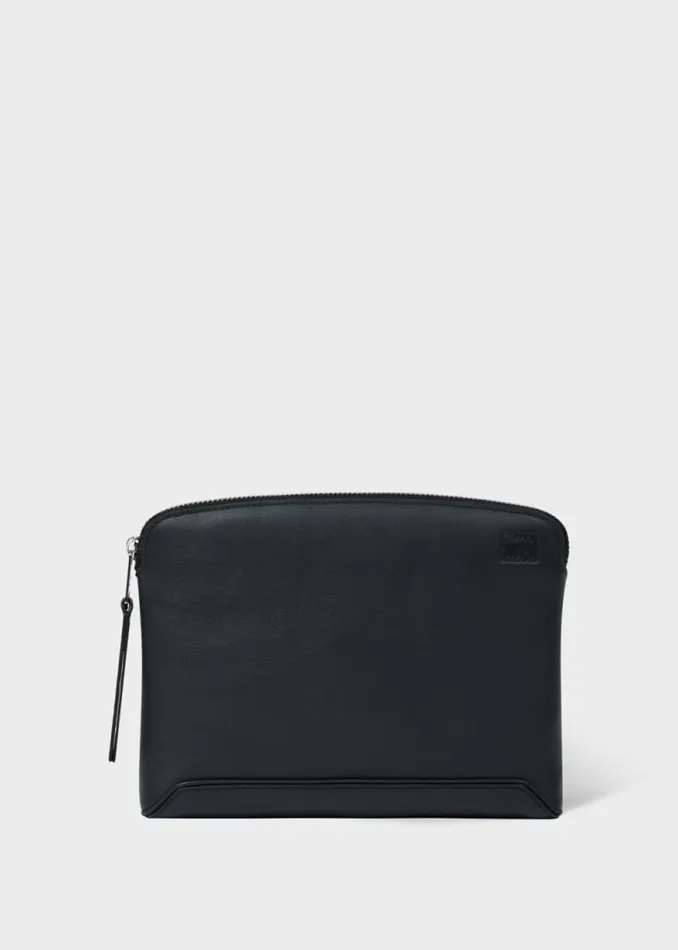 Mens Paul Smith Bags Blue Leather 039Signature Stripe039 Musette Bag