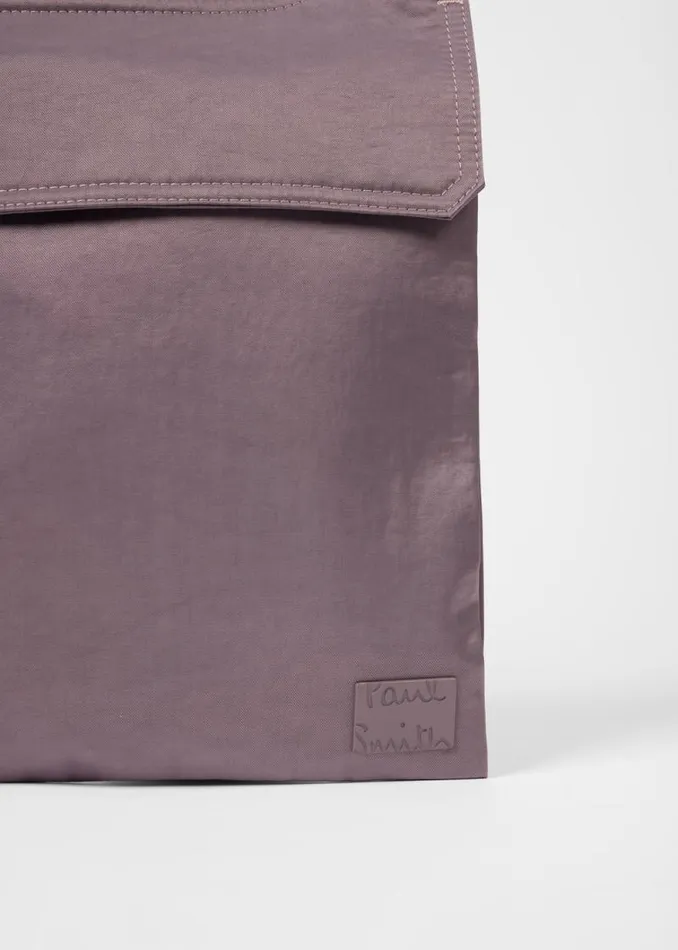 Mens Paul Smith Bags Lavender CrossBody Satchel Bag Mens Paul Smith Bags Lavender CrossBody Satchel Bag