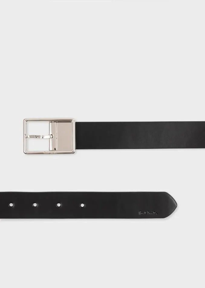 Mens Paul Smith Belts Leather 039Signature Stripe039 Reversible CutToFit Belt