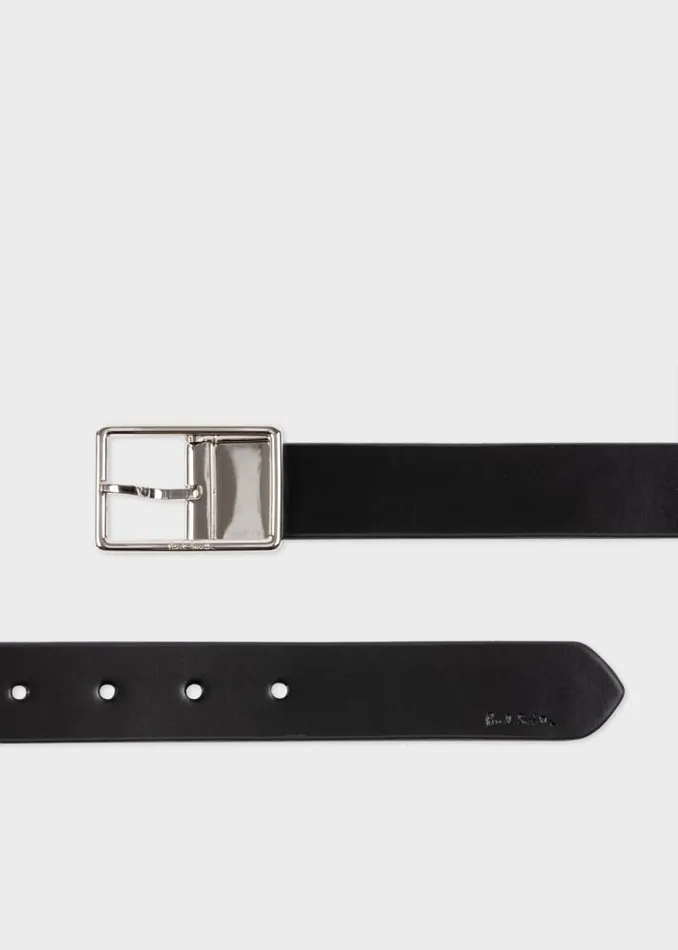 Mens Paul Smith Belts Leather 039Signature Stripe039 Reversible CutToFit Belt Mens Paul Smith Belts Leather 039Signature Stripe039 Reversible CutToFit Belt
