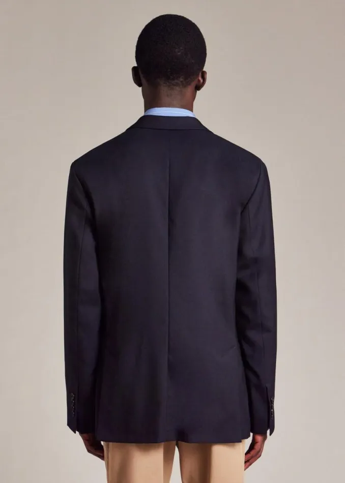 Mens Paul Smith Blazers A Suit To Travel In 8211 TailoredFit Navy PatchPocket Unlined Blazer Mens Paul Smith Blazers A Suit To Travel In 8211 TailoredFit Navy PatchPocket Unlined Blazer