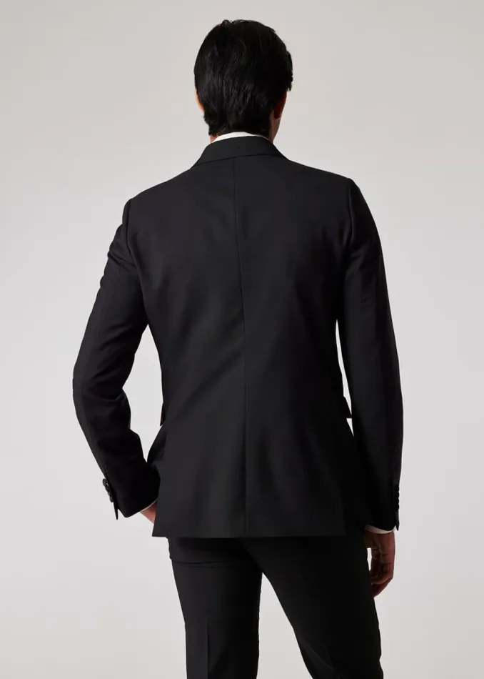 Mens Paul Smith Blazers Black WoolMohair DoubleBreasted Evening Blazer Mens Paul Smith Blazers Black WoolMohair DoubleBreasted Evening Blazer