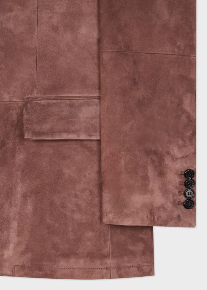 Mens Paul Smith Blazers SlimFit Brown Suede Blazer Mens Paul Smith Blazers SlimFit Brown Suede Blazer