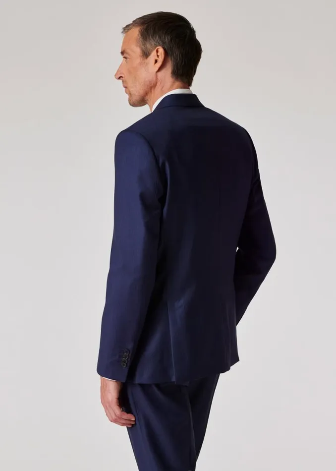 Mens Paul Smith Blazers The Brierley 8211 Navy Pinstripe Wool Blazer