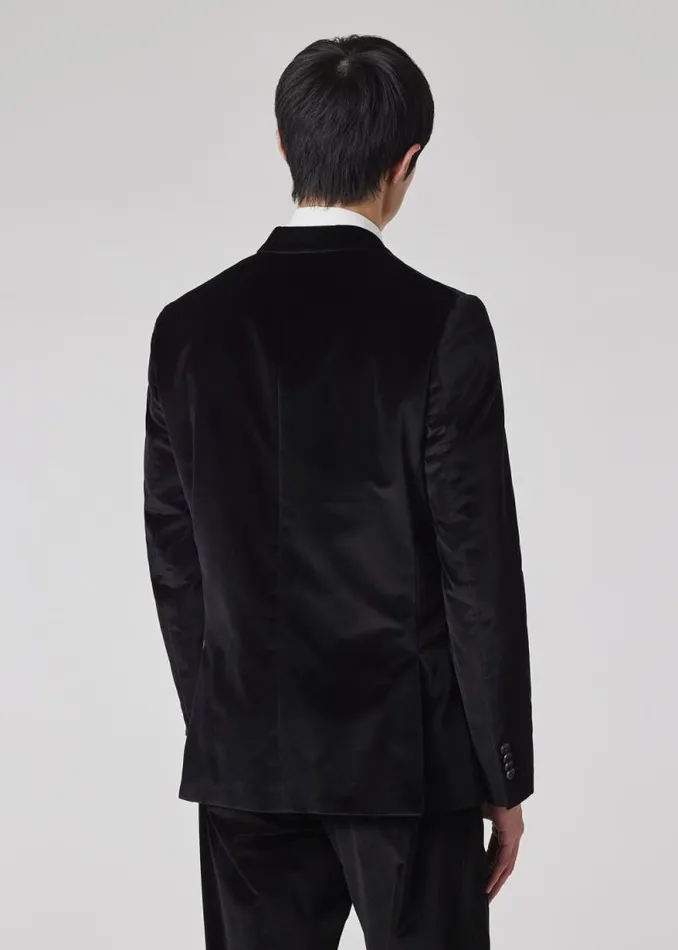 Mens Paul Smith Blazers The Soho 8211 TailoredFit Black Velvet Blazer Mens Paul Smith Blazers The Soho 8211 TailoredFit Black Velvet Blazer