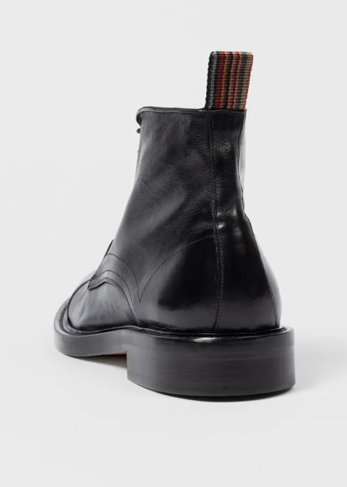Mens Paul Smith Boots Black Leather 039Newland039 Boots Mens Paul Smith Boots Black Leather 039Newland039 Boots