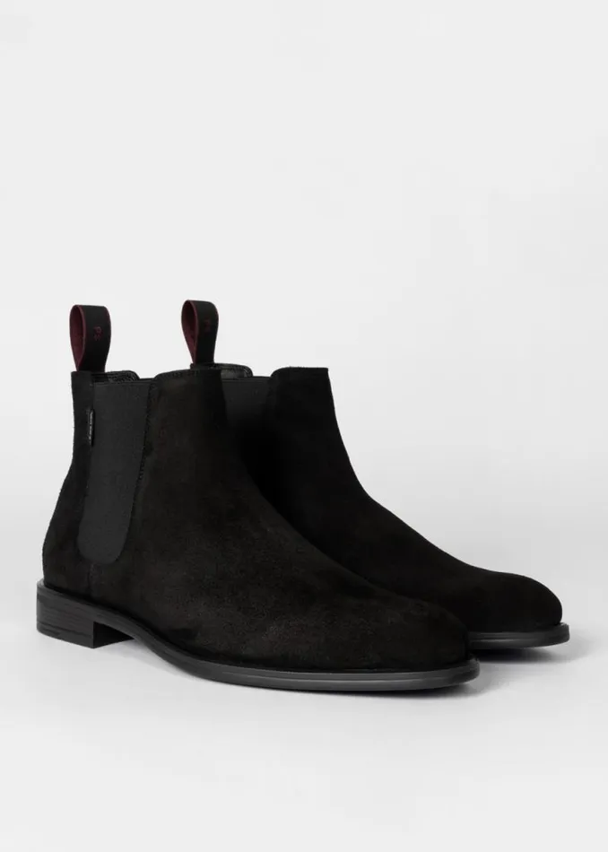 Mens Paul Smith Boots Black Suede 039Cedric039 Boots Mens Paul Smith Boots Black Suede 039Cedric039 Boots