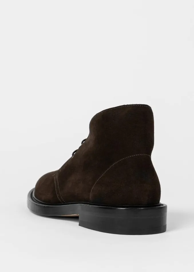 Mens Paul Smith Boots Dark Brown Suede 039Kew039 Boots Mens Paul Smith Boots Dark Brown Suede 039Kew039 Boots
