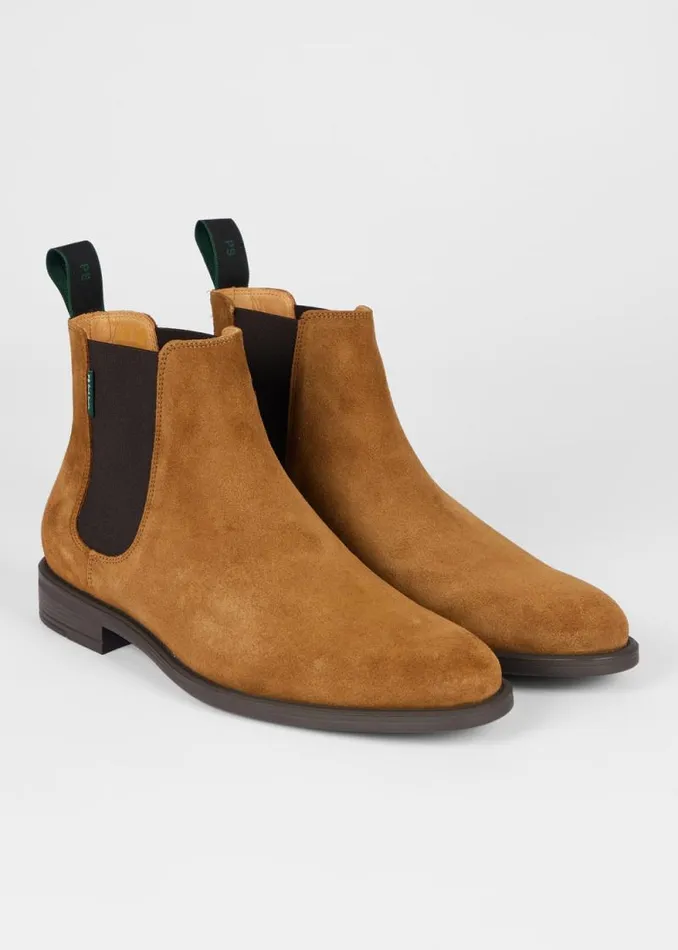Mens Paul Smith Boots Tan Suede 039Cedric039 Boots Mens Paul Smith Boots Tan Suede 039Cedric039 Boots