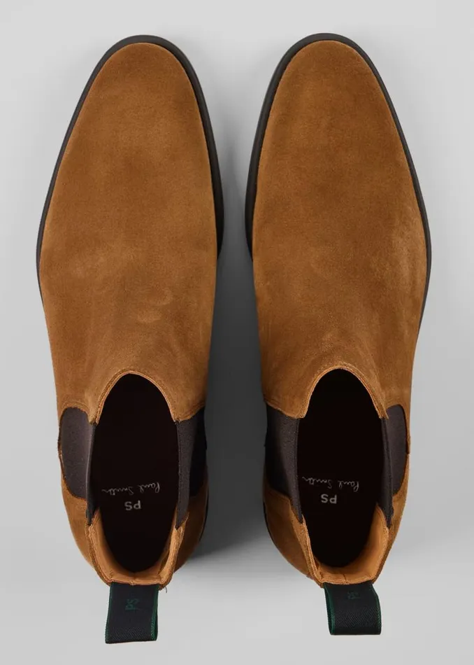 Mens Paul Smith Boots Tan Suede 039Cedric039 Boots Mens Paul Smith Boots Tan Suede 039Cedric039 Boots