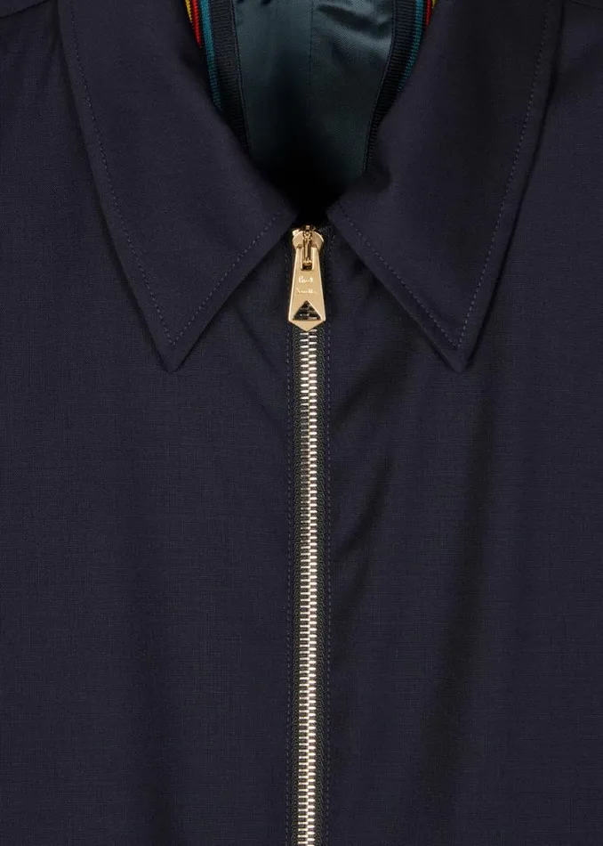 Mens Paul Smith Coats and Jackets Dark Navy 039Storm System039 Zip Jacket Mens Paul Smith Coats and Jackets Dark Navy 039Storm System039 Zip Jacket