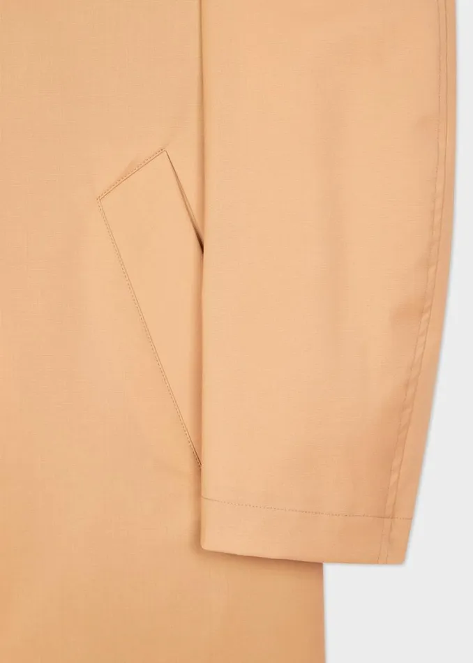 Mens Paul Smith Coats and Jackets Tan 039Storm System039 Wool Mac With Detachable Gilet Mens Paul Smith Coats and Jackets Tan 039Storm System039 Wool Mac With Detachable Gilet
