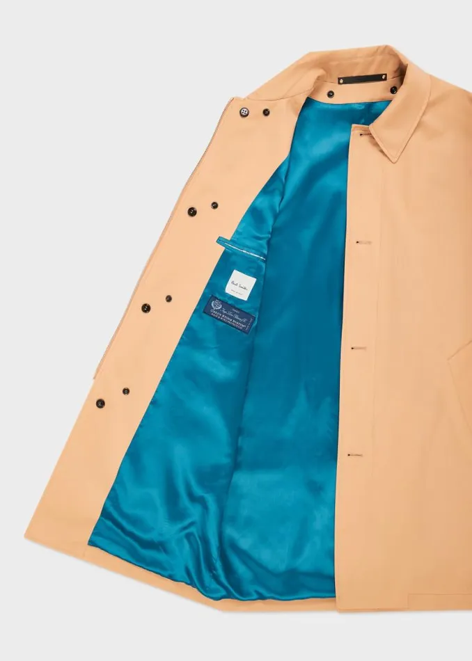 Mens Paul Smith Coats and Jackets Tan 039Storm System039 Wool Mac With Detachable Gilet Mens Paul Smith Coats and Jackets Tan 039Storm System039 Wool Mac With Detachable Gilet