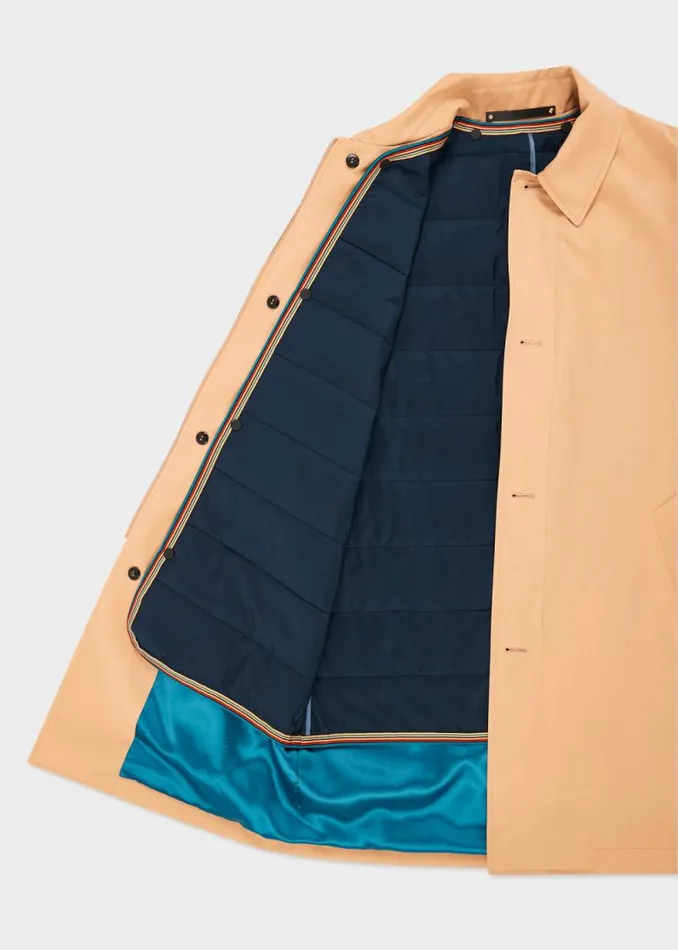 Mens Paul Smith Coats and Jackets Tan 039Storm System039 Wool Mac With Detachable Gilet Mens Paul Smith Coats and Jackets Tan 039Storm System039 Wool Mac With Detachable Gilet
