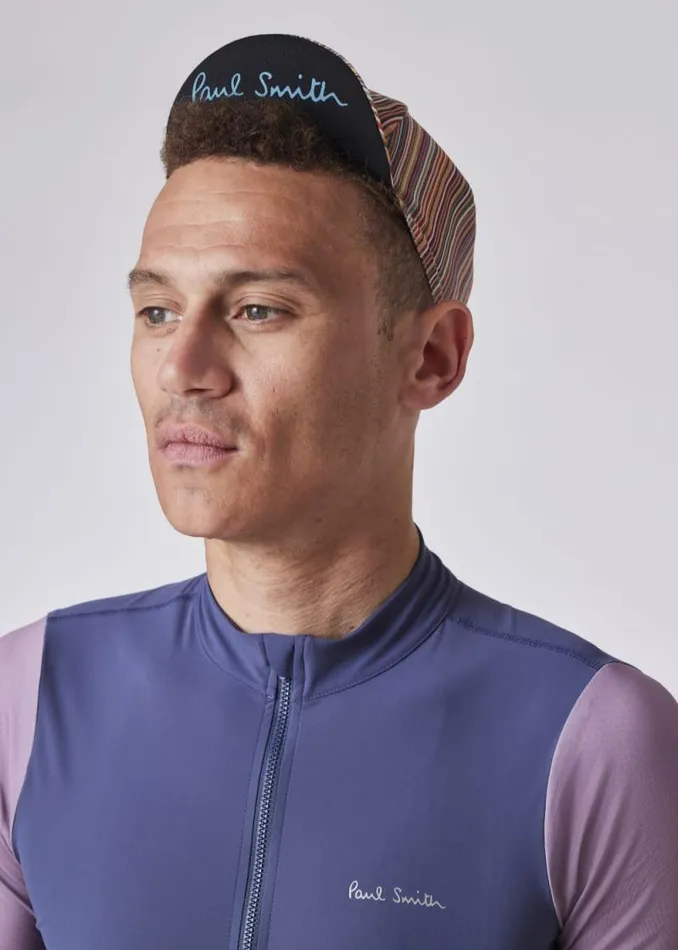 Mens Paul Smith Cycling 039Signature Stripe039 Cycling Cap Mens Paul Smith Cycling 039Signature Stripe039 Cycling Cap