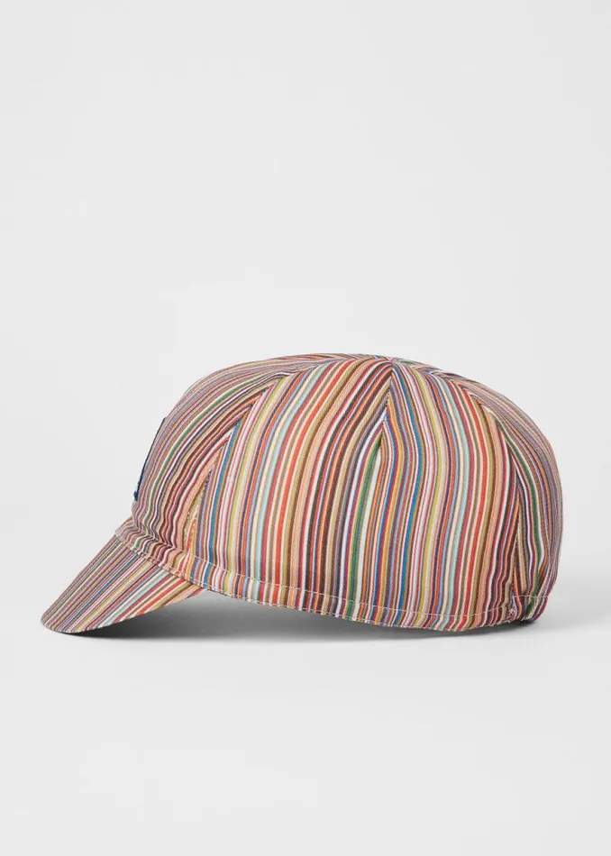 Mens Paul Smith Cycling 039Signature Stripe039 Cycling Cap Mens Paul Smith Cycling 039Signature Stripe039 Cycling Cap