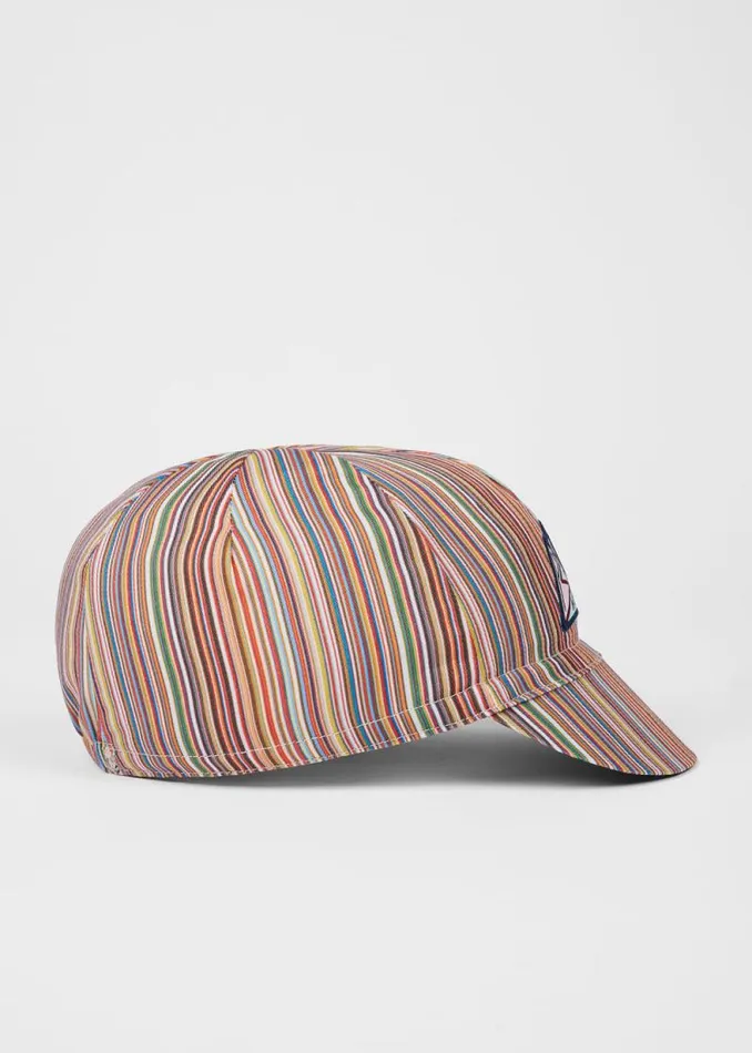 Mens Paul Smith Cycling 039Signature Stripe039 Cycling Cap Mens Paul Smith Cycling 039Signature Stripe039 Cycling Cap