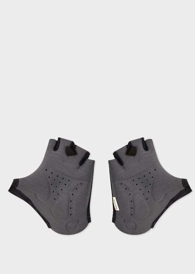 Mens Paul Smith Cycling Black 039Signature Stripe039 Cycling Gloves