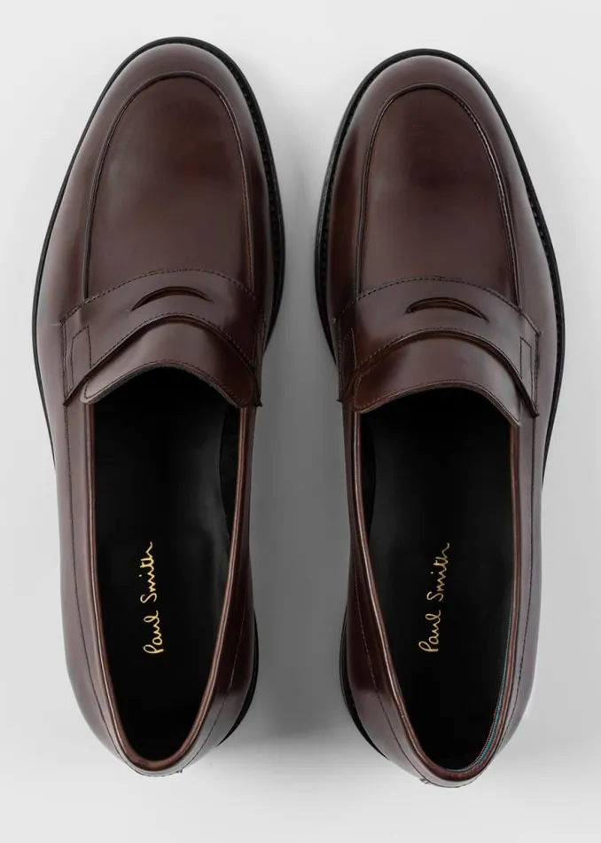 Mens Paul Smith Formal Brown Leather 039Montego039 Loafers Mens Paul Smith Formal Brown Leather 039Montego039 Loafers
