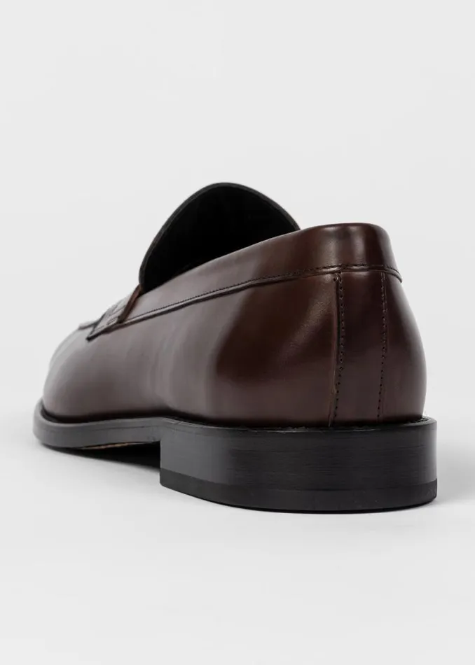 Mens Paul Smith Formal Brown Leather 039Montego039 Loafers Mens Paul Smith Formal Brown Leather 039Montego039 Loafers