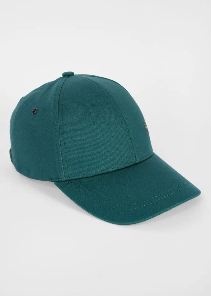 Mens Paul Smith Hats and Gloves Green Zebra Logo Baseball Cap Mens Paul Smith Hats and Gloves Green Zebra Logo Baseball Cap