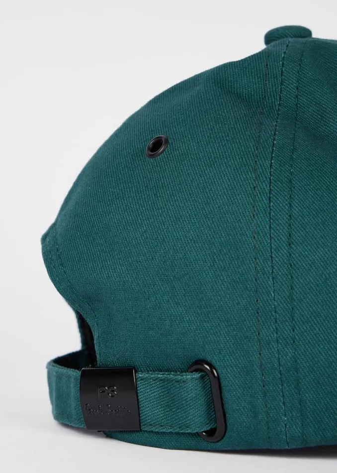 Mens Paul Smith Hats and Gloves Green Zebra Logo Baseball Cap Mens Paul Smith Hats and Gloves Green Zebra Logo Baseball Cap