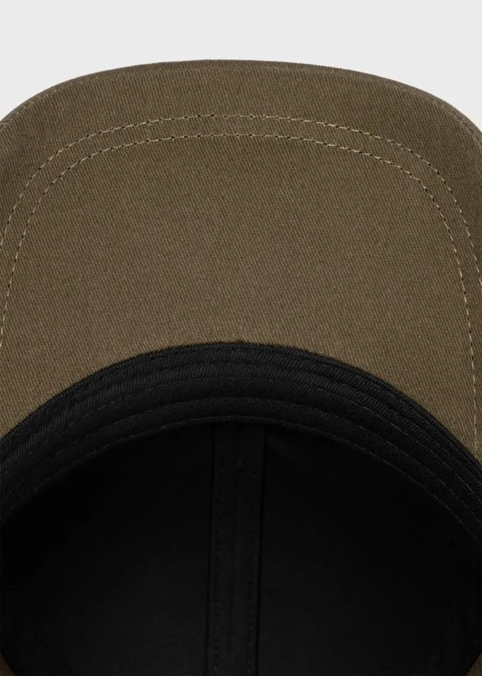 Mens Paul Smith Hats and Gloves Khaki Green Zebra Logo Baseball Cap Mens Paul Smith Hats and Gloves Khaki Green Zebra Logo Baseball Cap