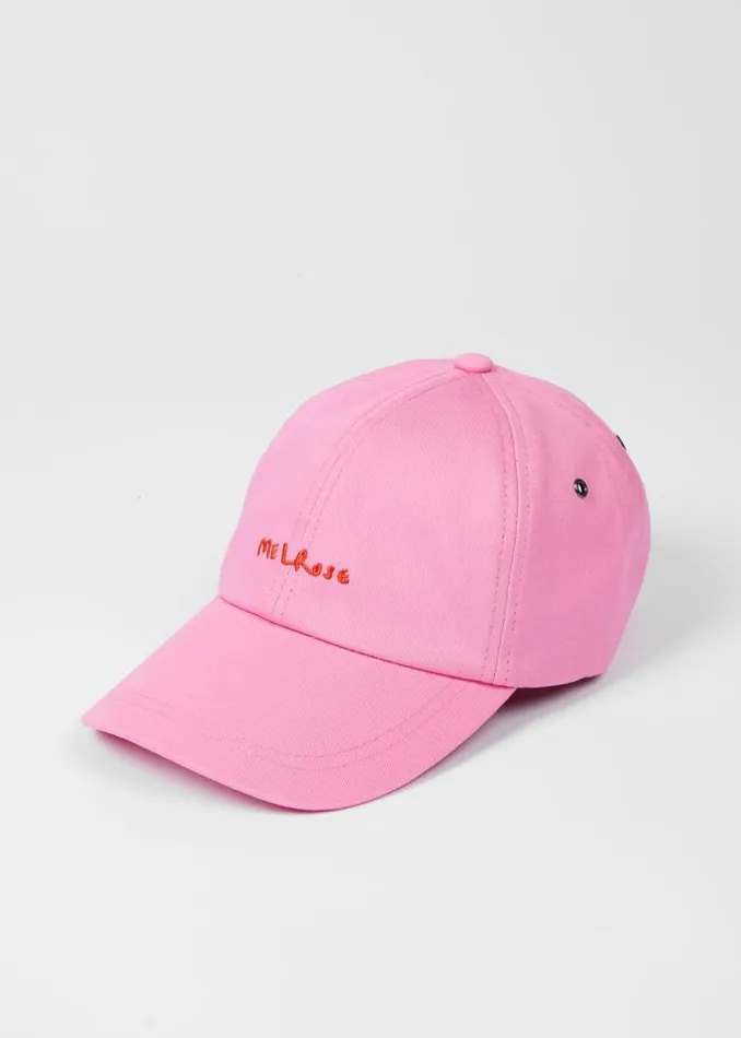 Mens Paul Smith Hats and Gloves Pink 039Melrose039 Embroidered Cap